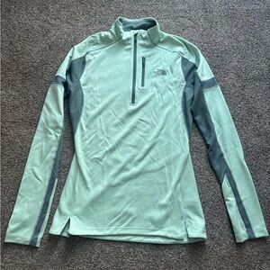 The North Face Light Green FlashDry Jacket